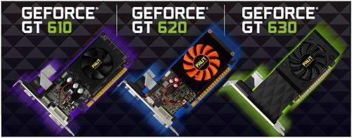 Богатство выбора GeForce GT 600
